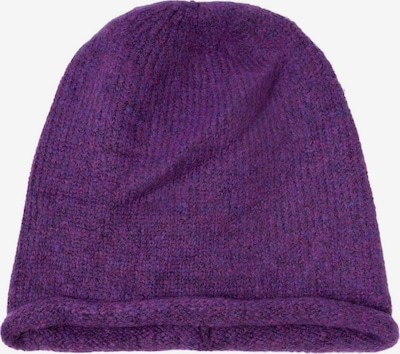 styleBREAKER Mütze 'Oversize Strickbeanie mit Rollrand' in 54-64 in lila, Produktansicht