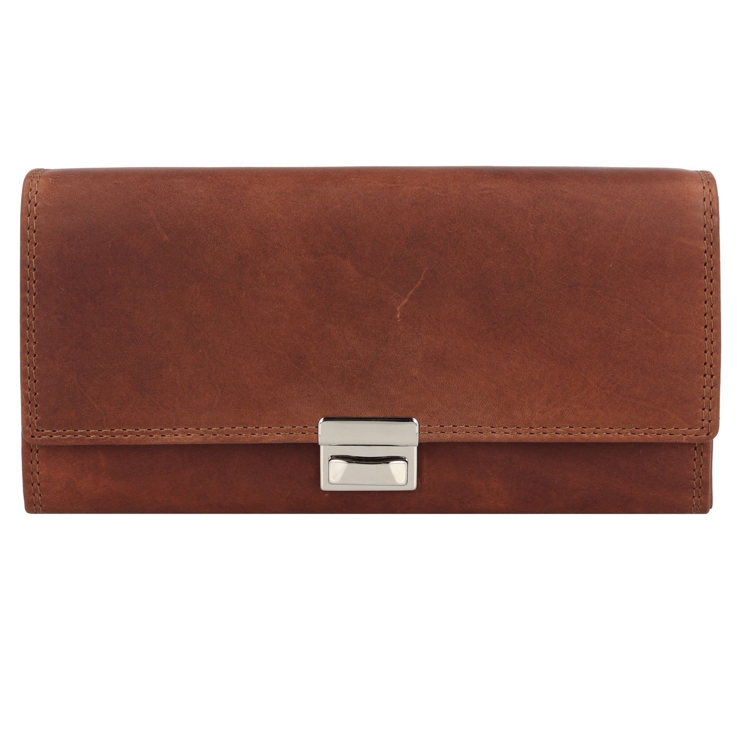 Esquire Wallet 'Dallas' in Brown: front