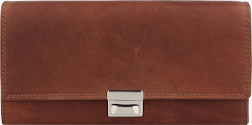 Esquire Wallet 'Dallas' in Brown: front