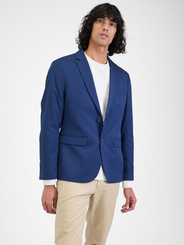 SELECTED HOMME Slim fit Colbert 'SLHCEDRIC' in Blauw: voorkant