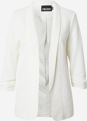 PIECES Blazer 'BOSELLA' in White: front