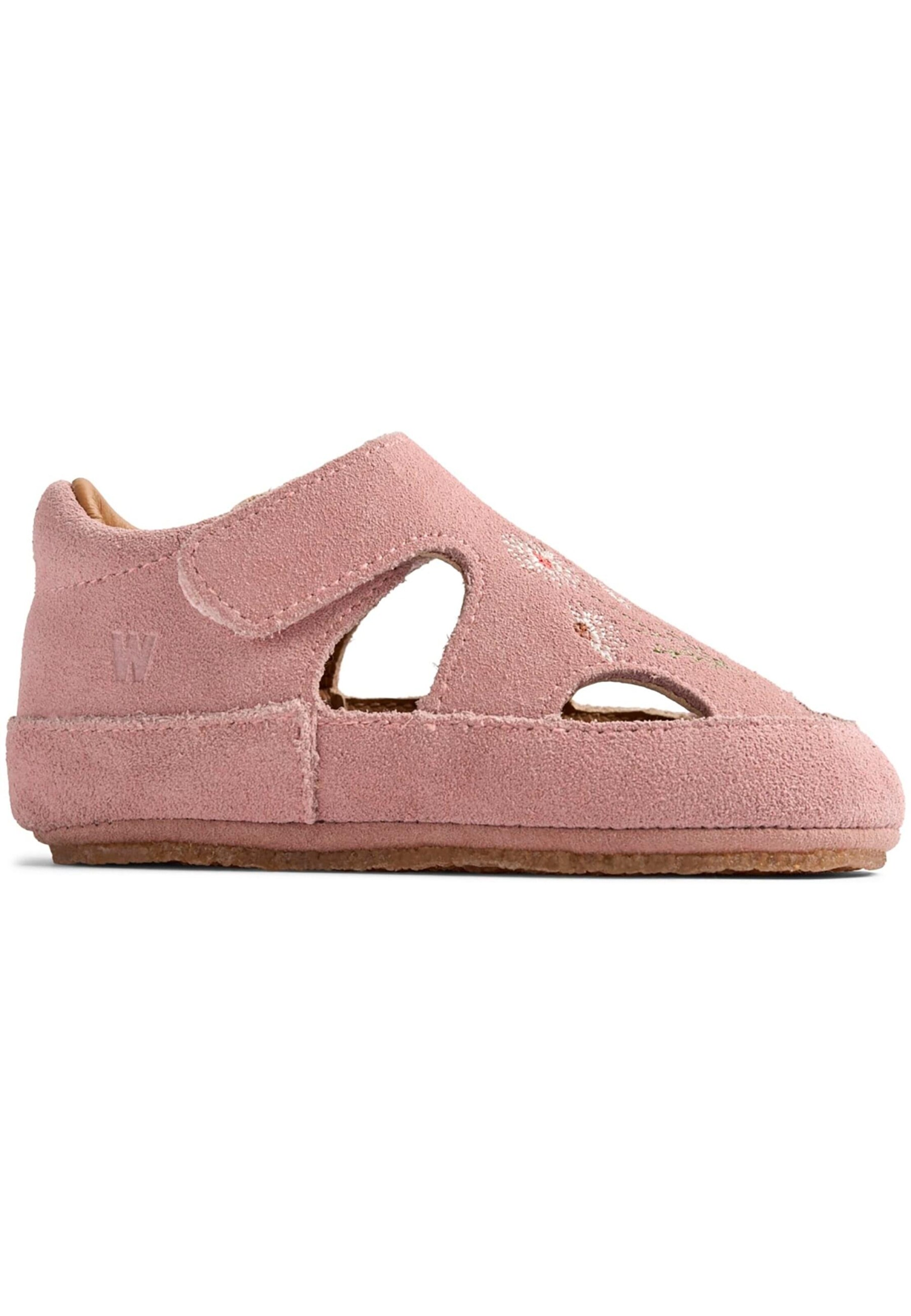 Pantoufle 'Pax' WHEAT en rose : devant
