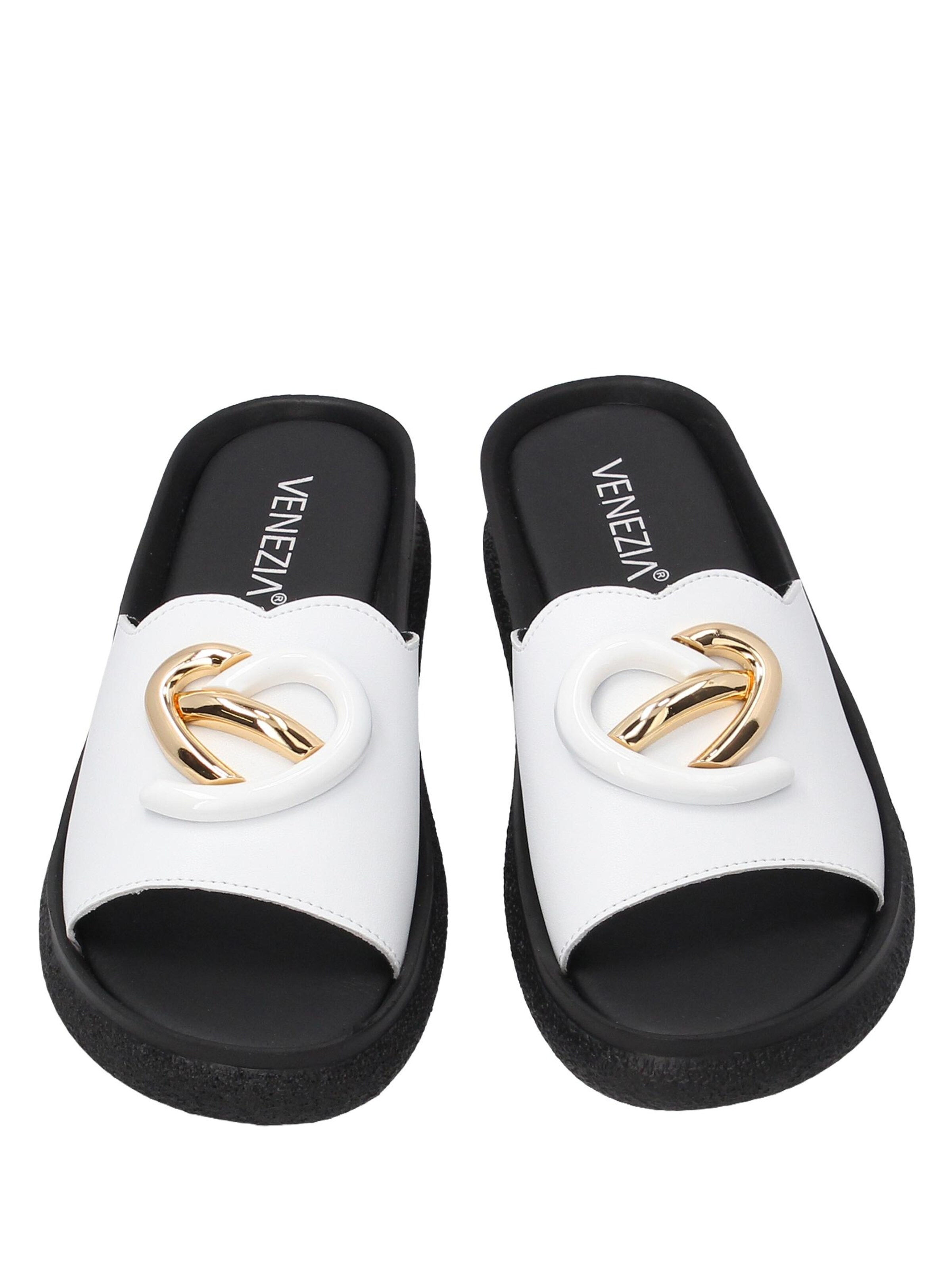 VENEZIA Slippers in White