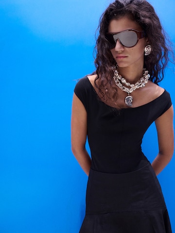 MANGO Rock 'Camila' in Schwarz