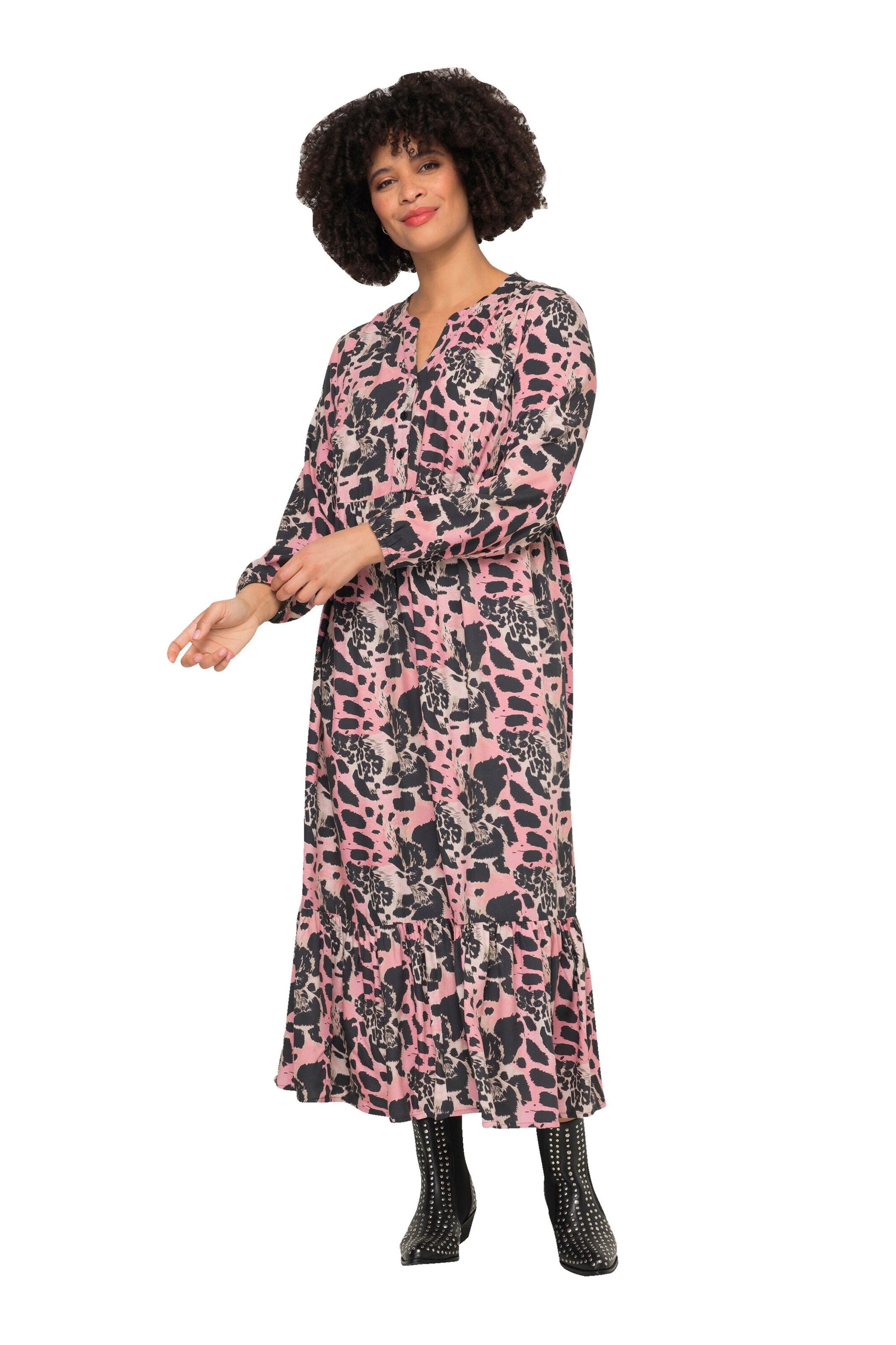 Angel of Style Blousejurk in Roze: voorkant