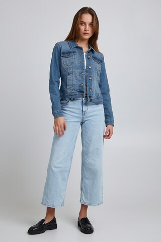 PULZ Jeans Übergangsjacke 'SIRA' in Blau