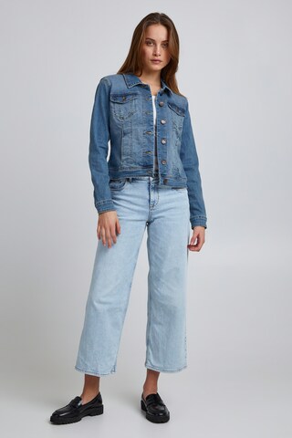 PULZ Jeans Between-Season Jacket 'PZSIRA' in Blue