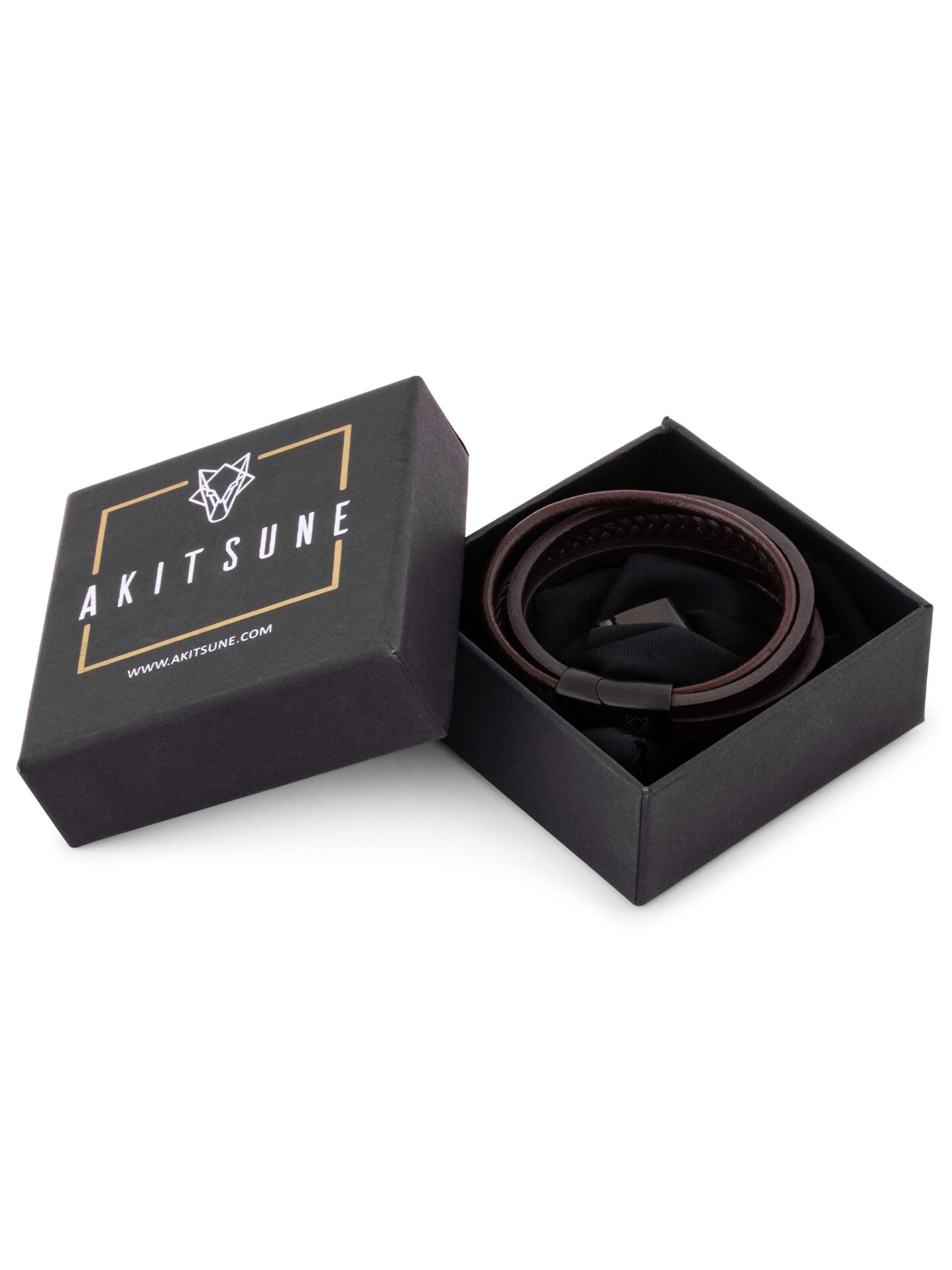 Akitsune Bracelet 'Pax' in Brown