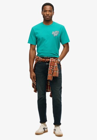 T-Shirt Superdry en bleu