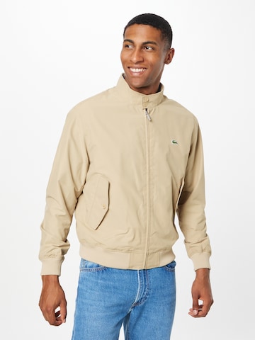 LACOSTE Between-Season Jacket in Beige: front