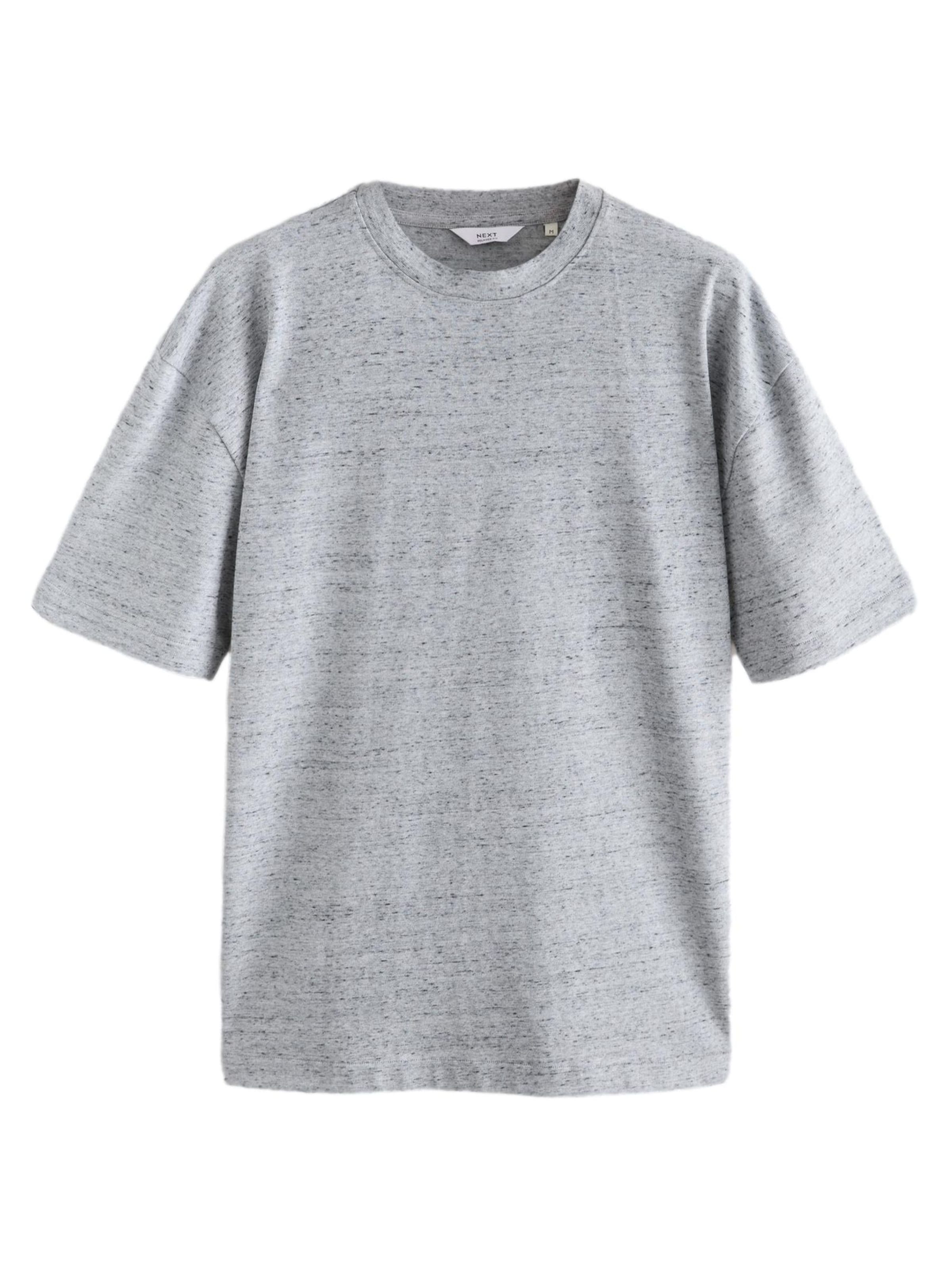 T-Shirt Next en gris : devant