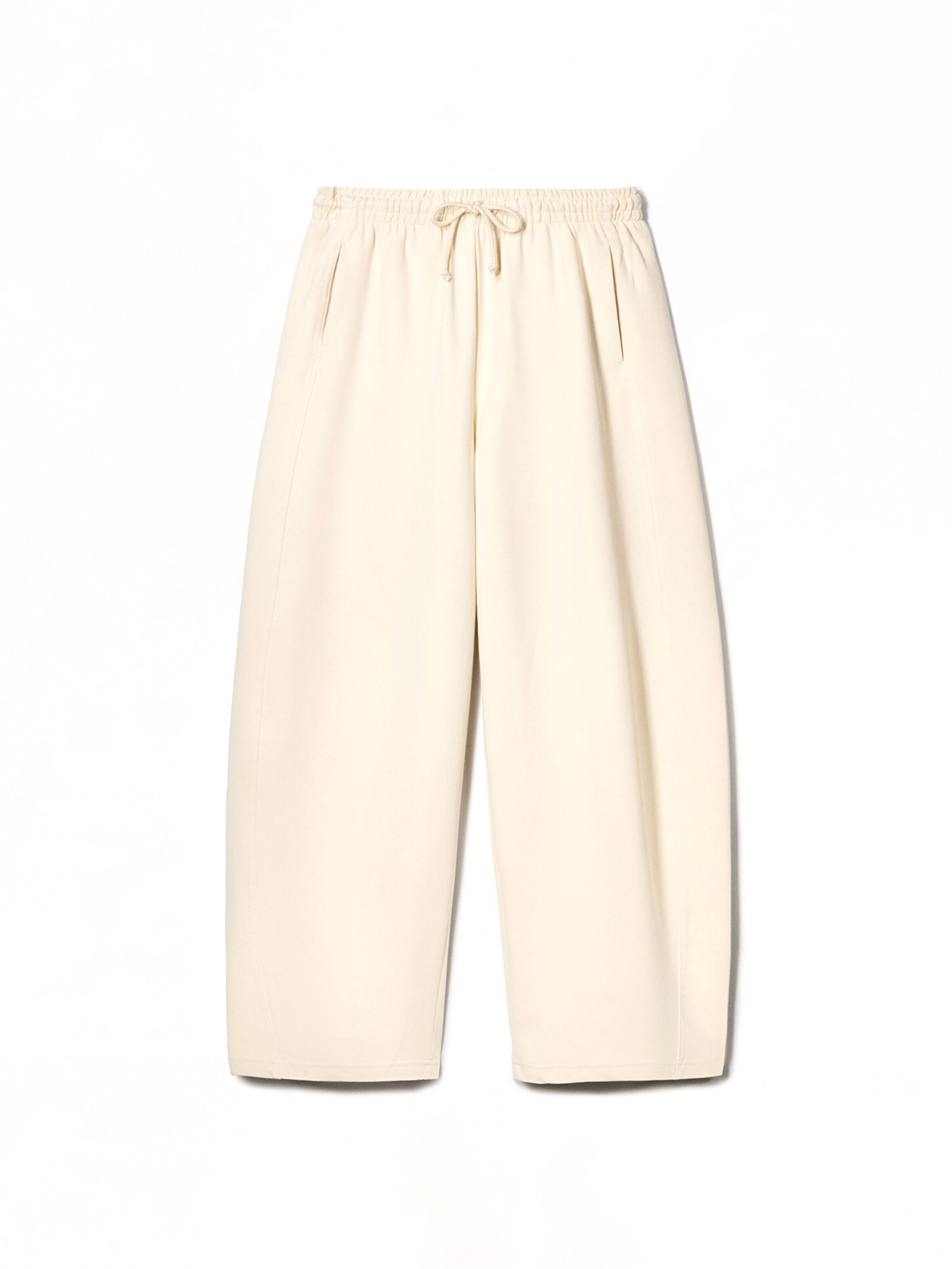 Bershka Housut värissä beige: etupuoli