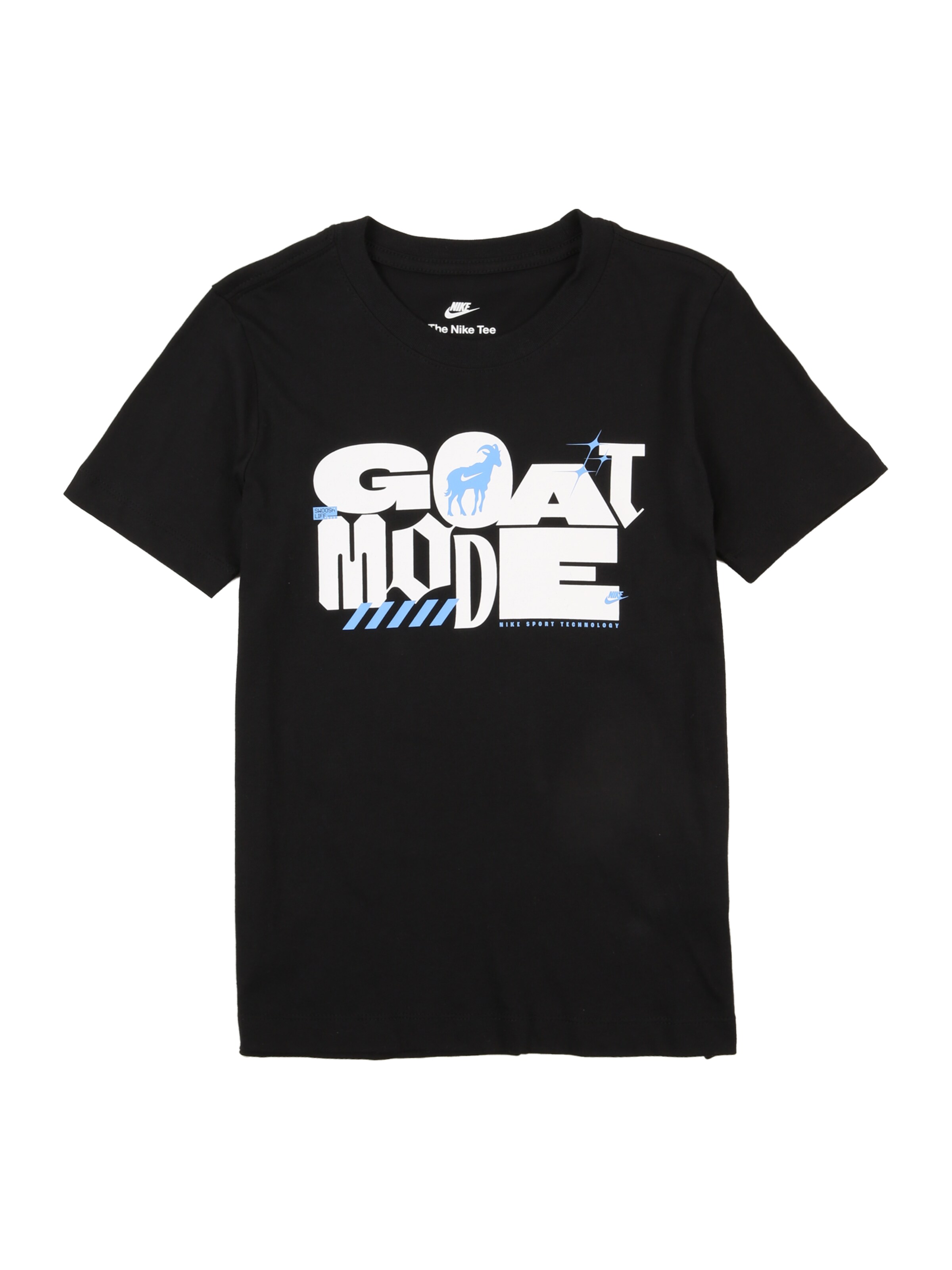 Nike Sportswear Tričko 'GOAT MODE' – černá: přední strana