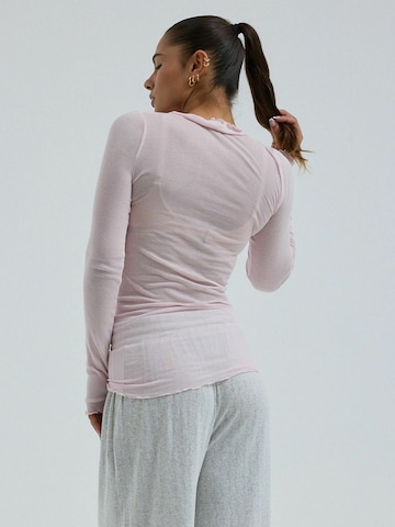 Seamless Basic Top ' Cotton ' in Pink