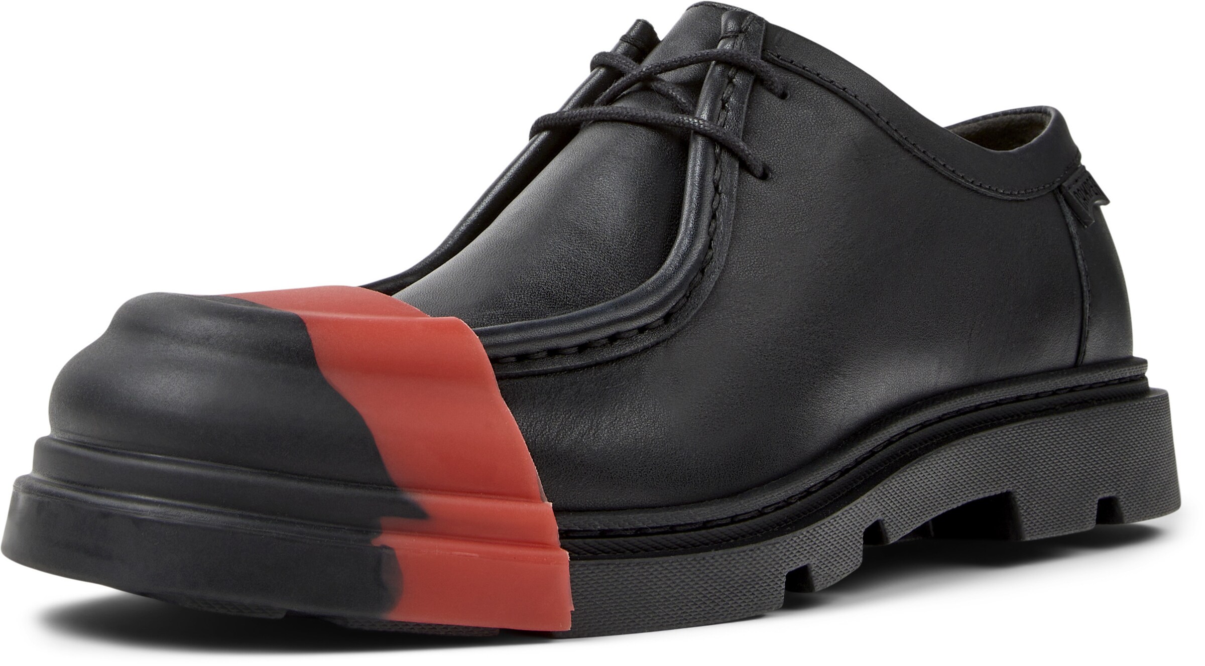 CAMPER Lace-up shoe 'Junction' in Black: front