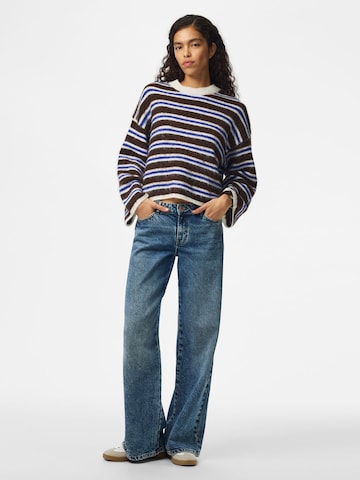 PIECES Pullover 'ADA' i brun