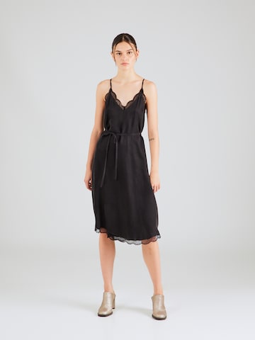 VILA ROUGE Платье 'PALOMINA' в Черный: спереди