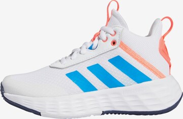 ADIDAS PERFORMANCE Athletic Shoes 'Ownthegame 2.0' in White: front