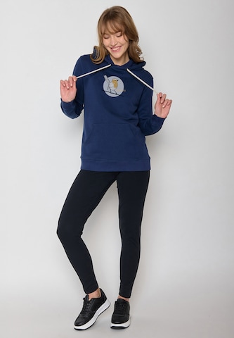 GREENBOMB Sweatshirt in Blauw