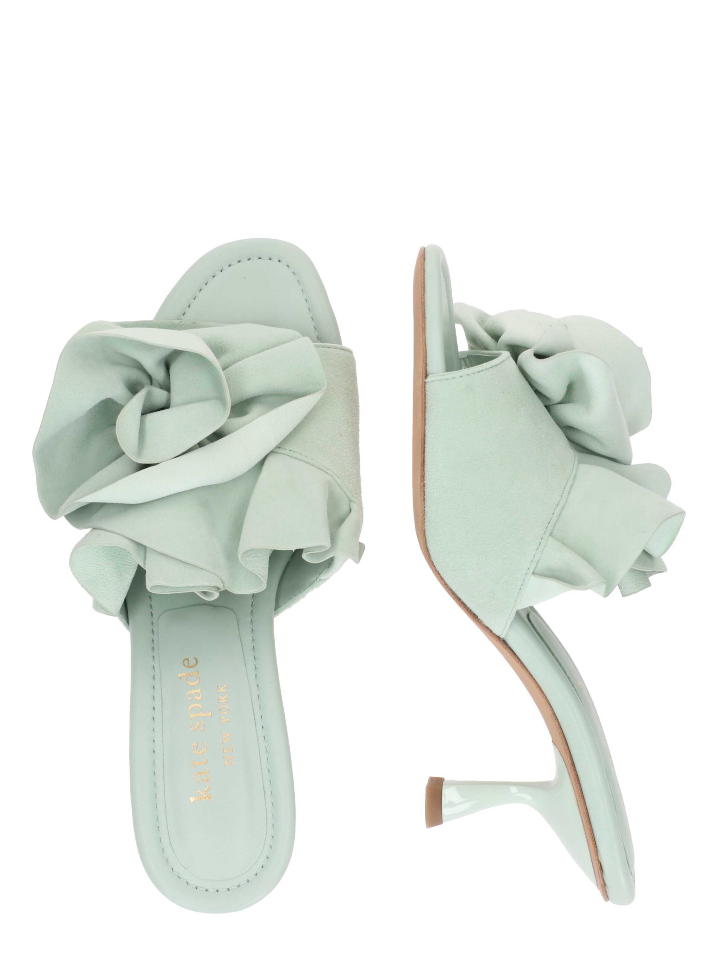 Mule 'Flourish Heeled Sandal' Kate Spade en vert