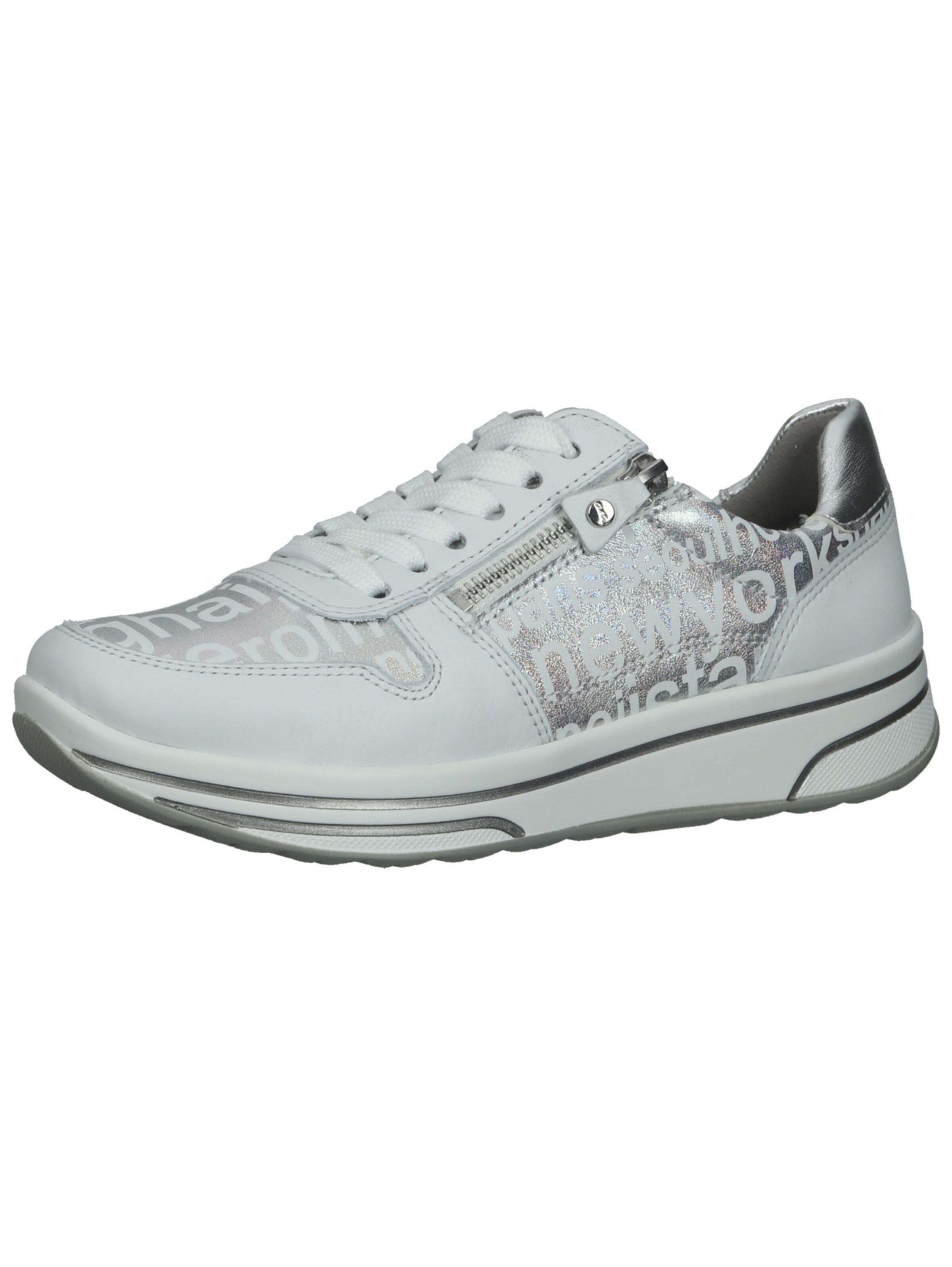 ARA Sneakers laag 'Sapporo 2.0' in 36,5 in de kleur Grijs / Wit, Productweergave