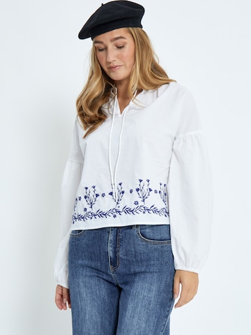 Camicia da donna 'Caroline' di DESIRES in bianco: frontale