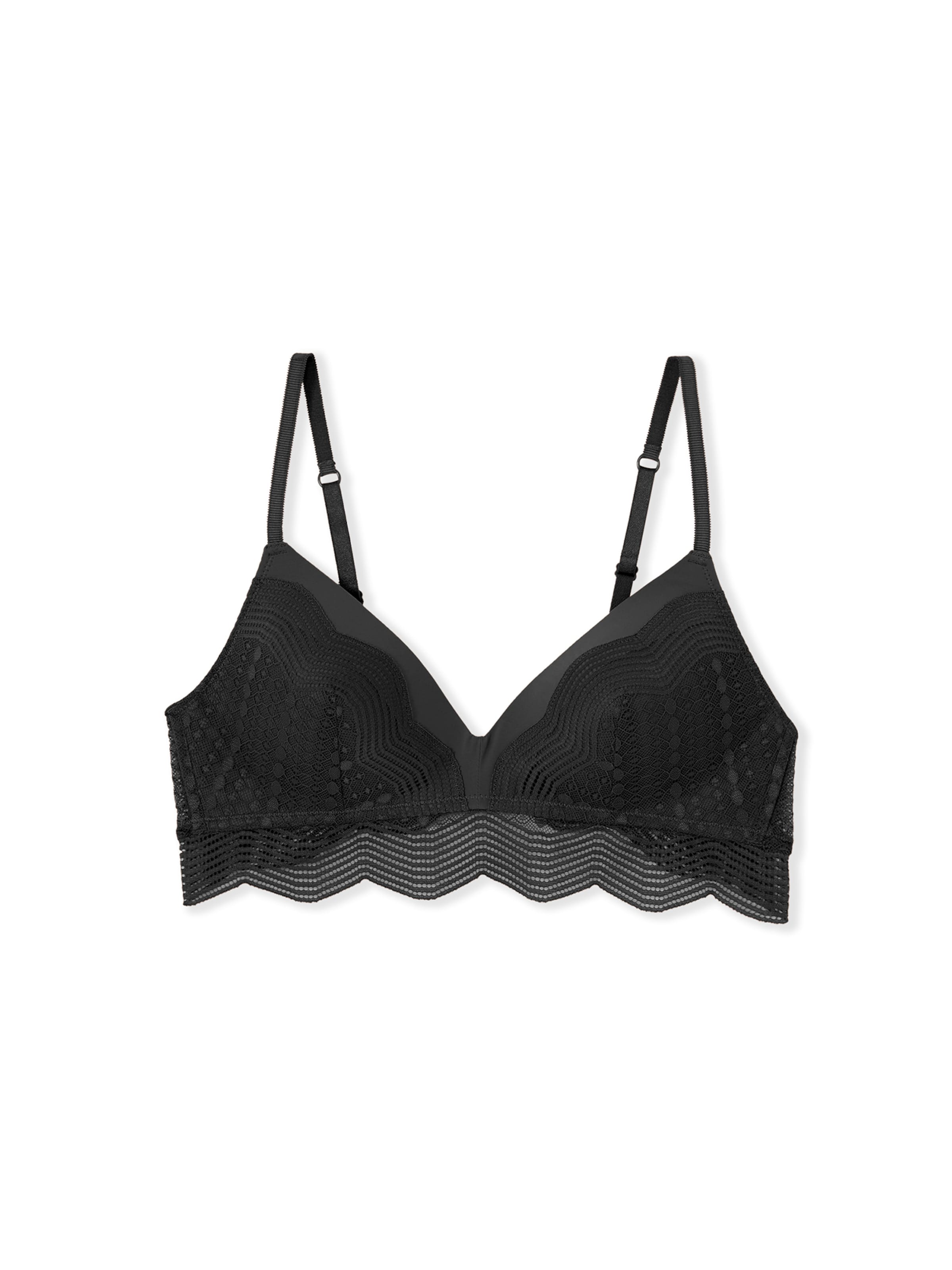 Triangolo Reggiseno 'ENVERGURE ' di ETAM in nero: frontale