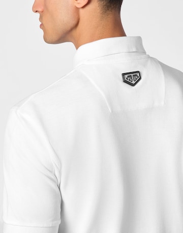 Maglietta 'Skull&Bones' di Philipp Plein in bianco