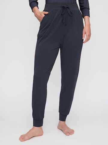 CURARE Yogawear Loose fit Workout Pants in Blue: front