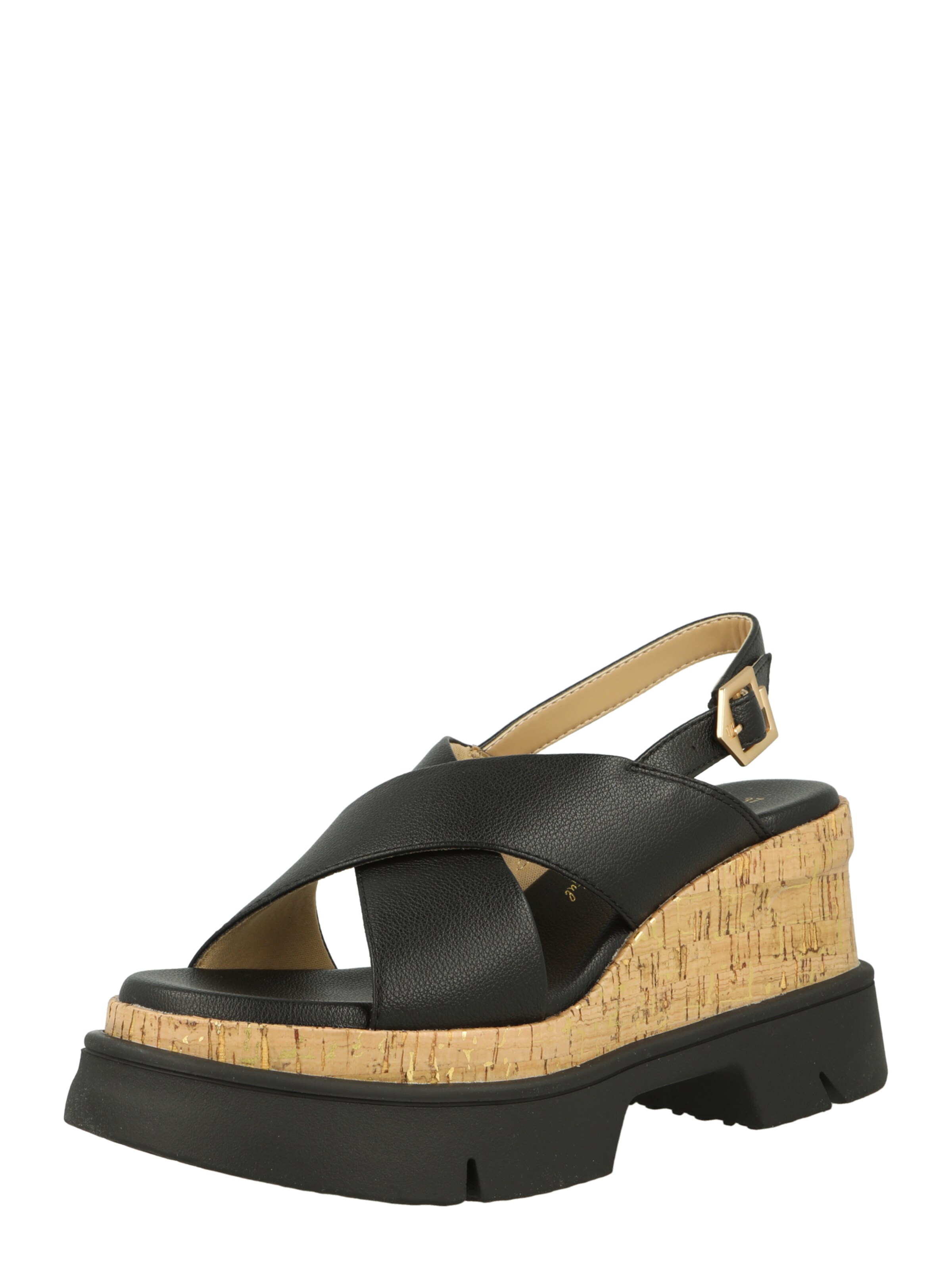 TT. BAGATT - Sandália 'Trish' em preto: frente