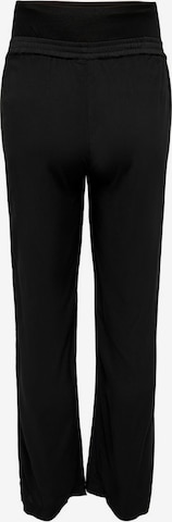 Only Maternity Wide leg Broek in Zwart