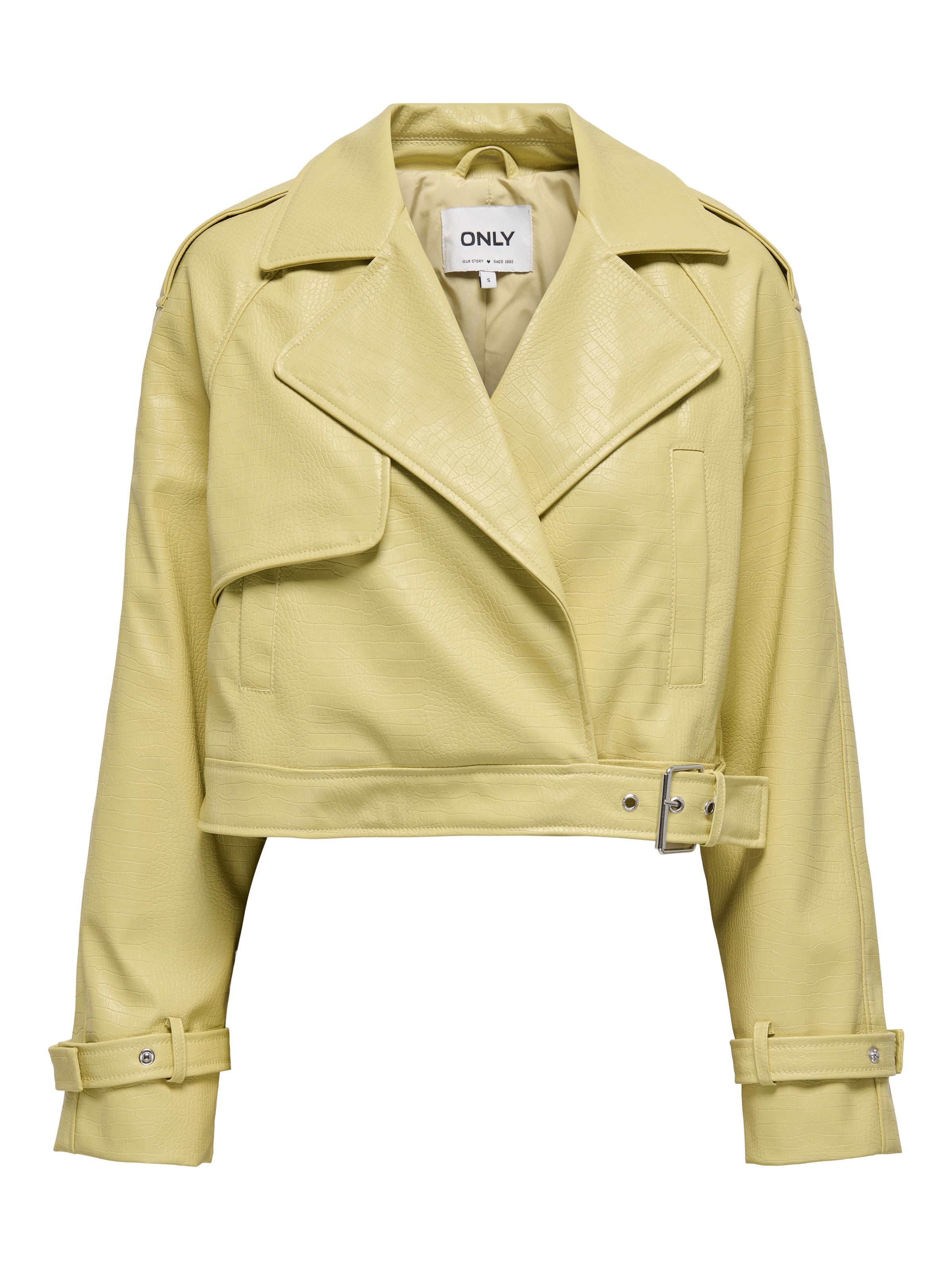 ONLY Between-Season Jacket 'ONLKIRA' in Yellow: front