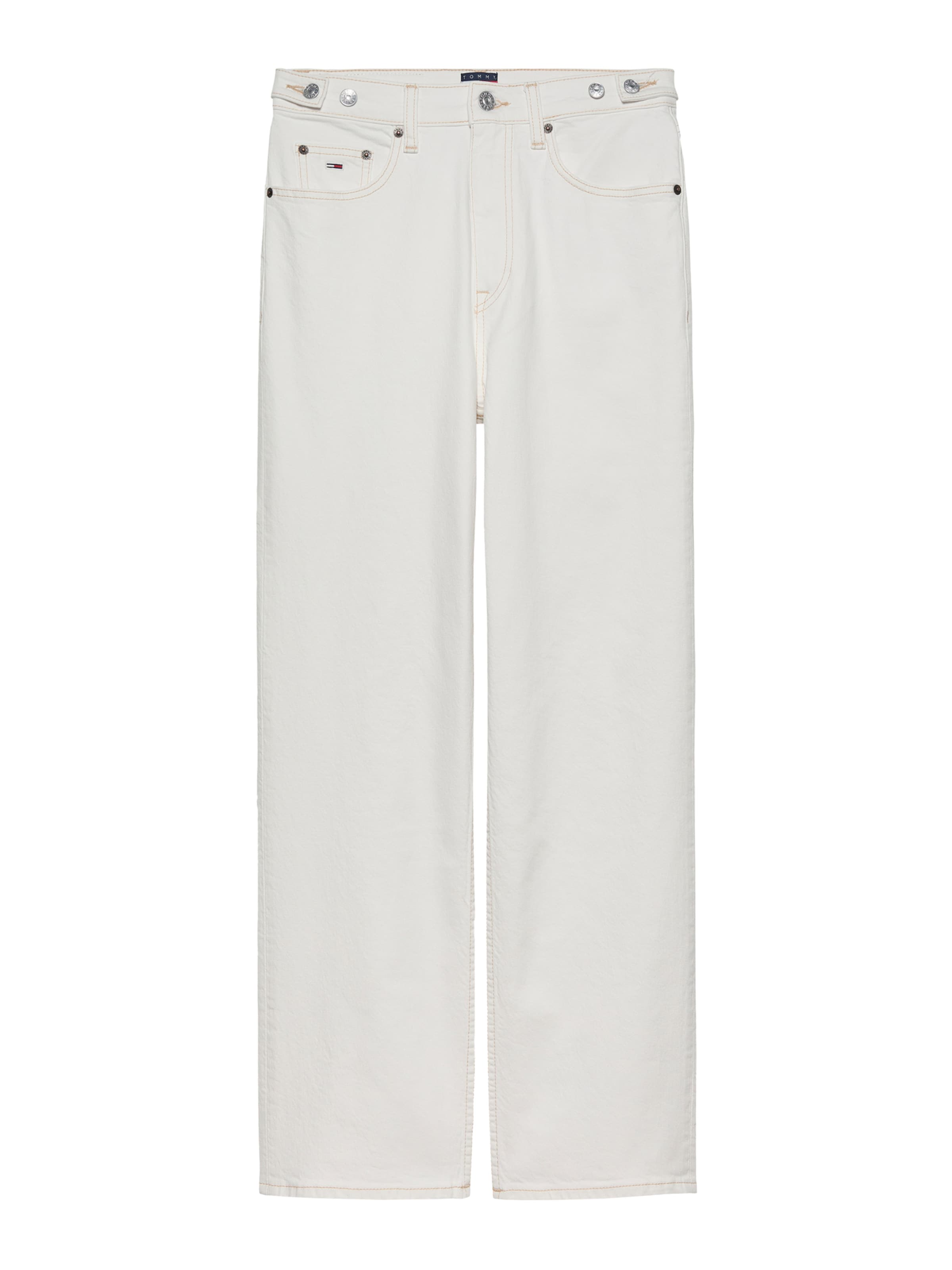 Tommy Jeans Regular Jeans 'Layla' in White: front
