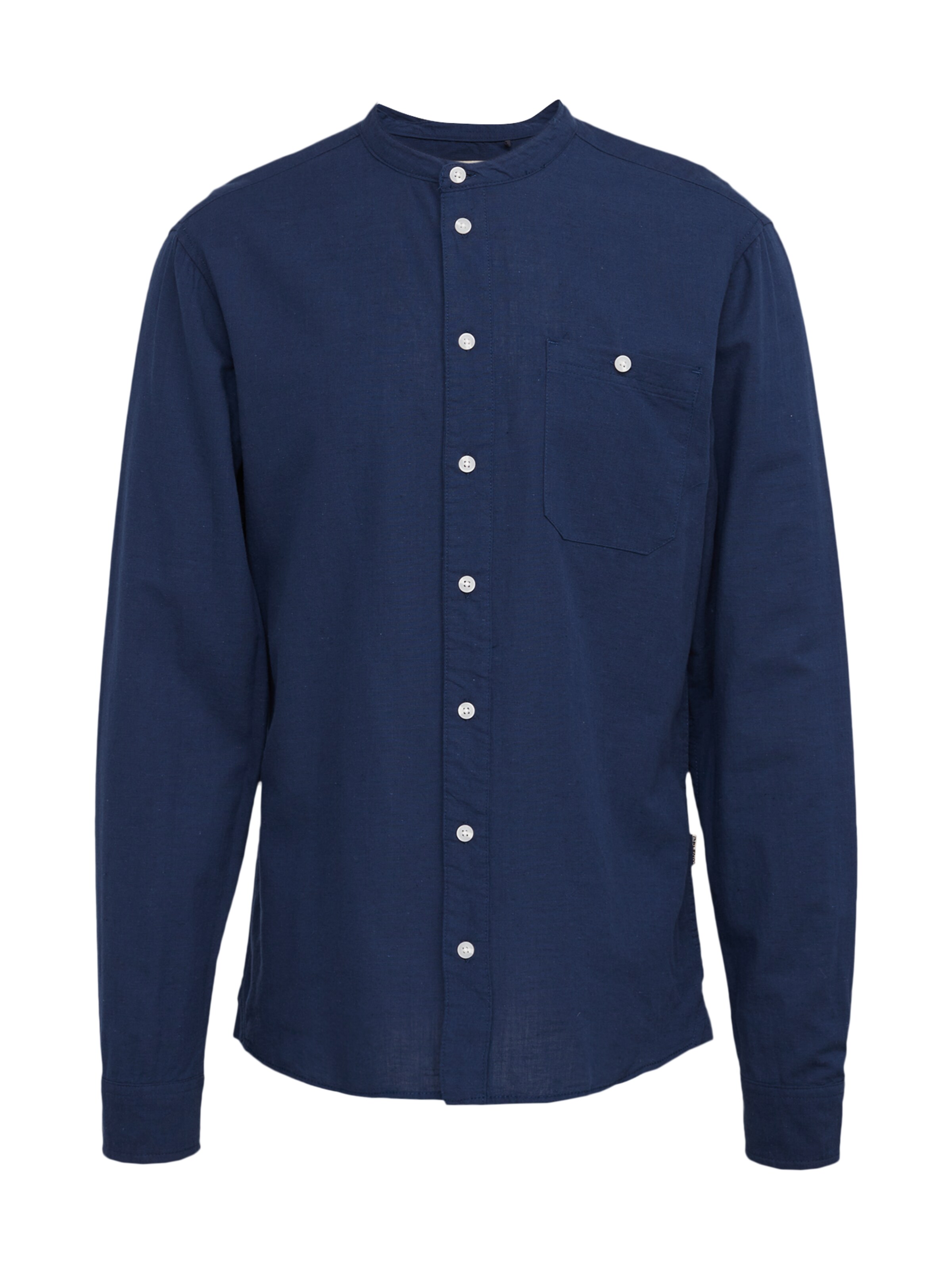 BLEND Slim fit Overhemd 'SEA' in Blauw: voorkant