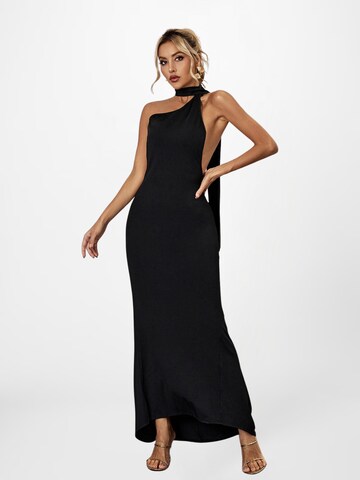 Mew Mews Kleid 'Toula' in Schwarz: Vorderseite