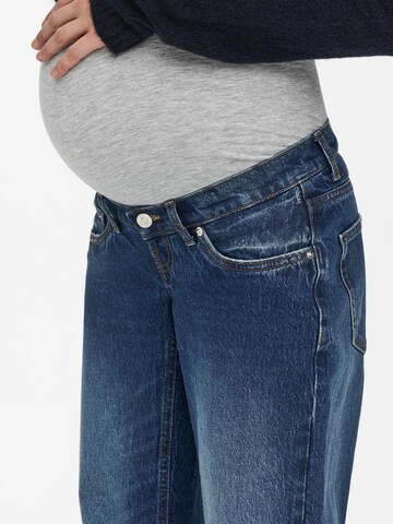 Only Maternity Regular Jeans in Blau