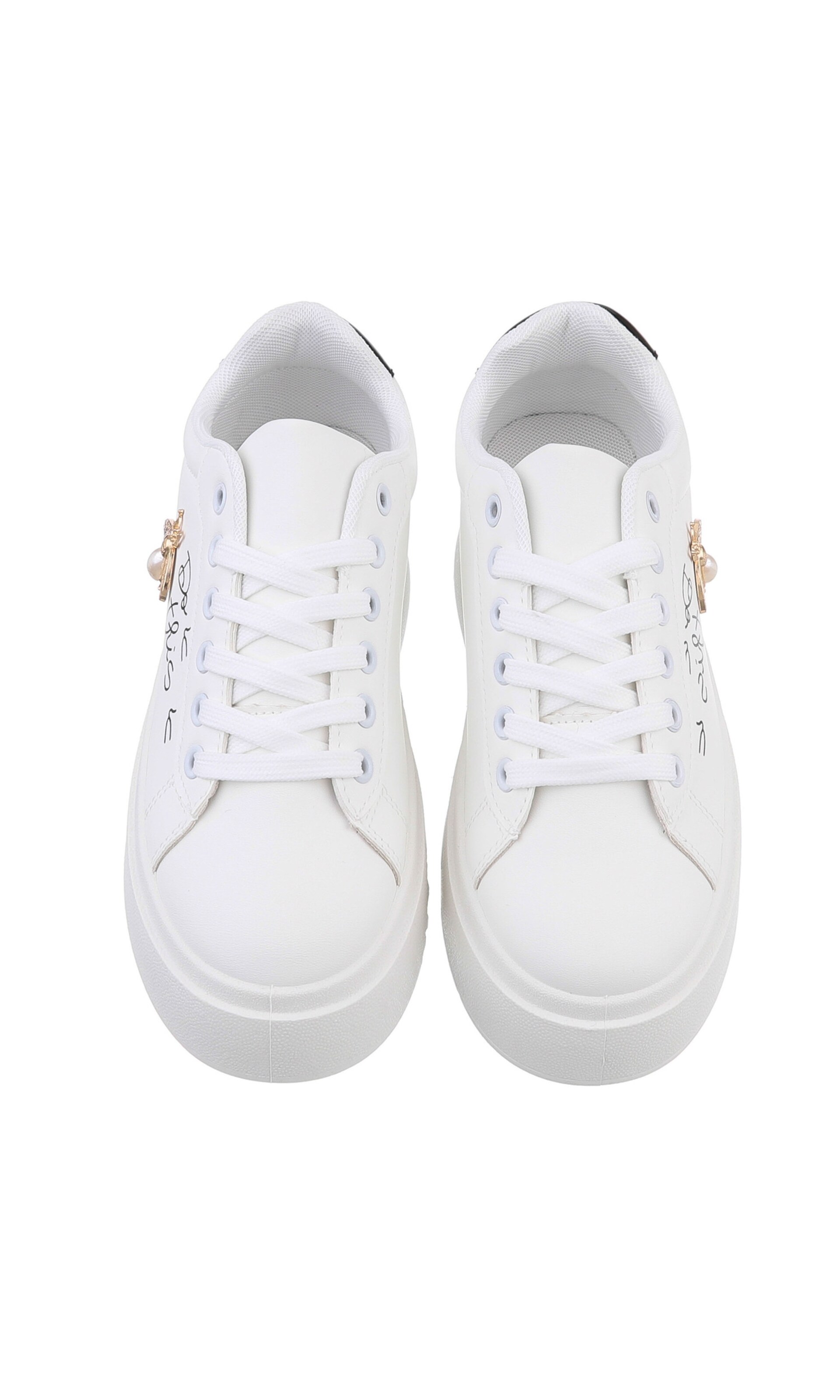 Ital-Design Sneaker in Weiß