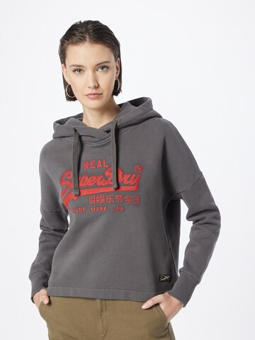 Superdry Sweatshirt i grå: forside