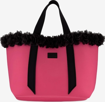 Sac de plage Miami Bag en rose : devant