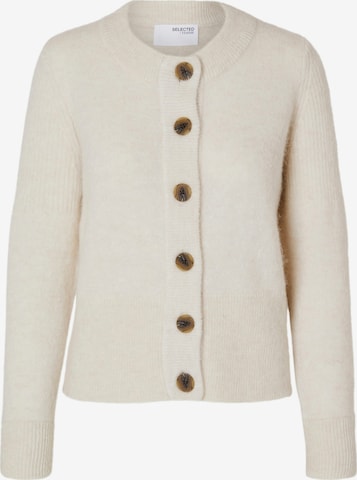 SELECTED Cardigan 'Sia' i beige: forside