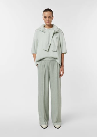 COMMA Wide Leg Hose in Grün