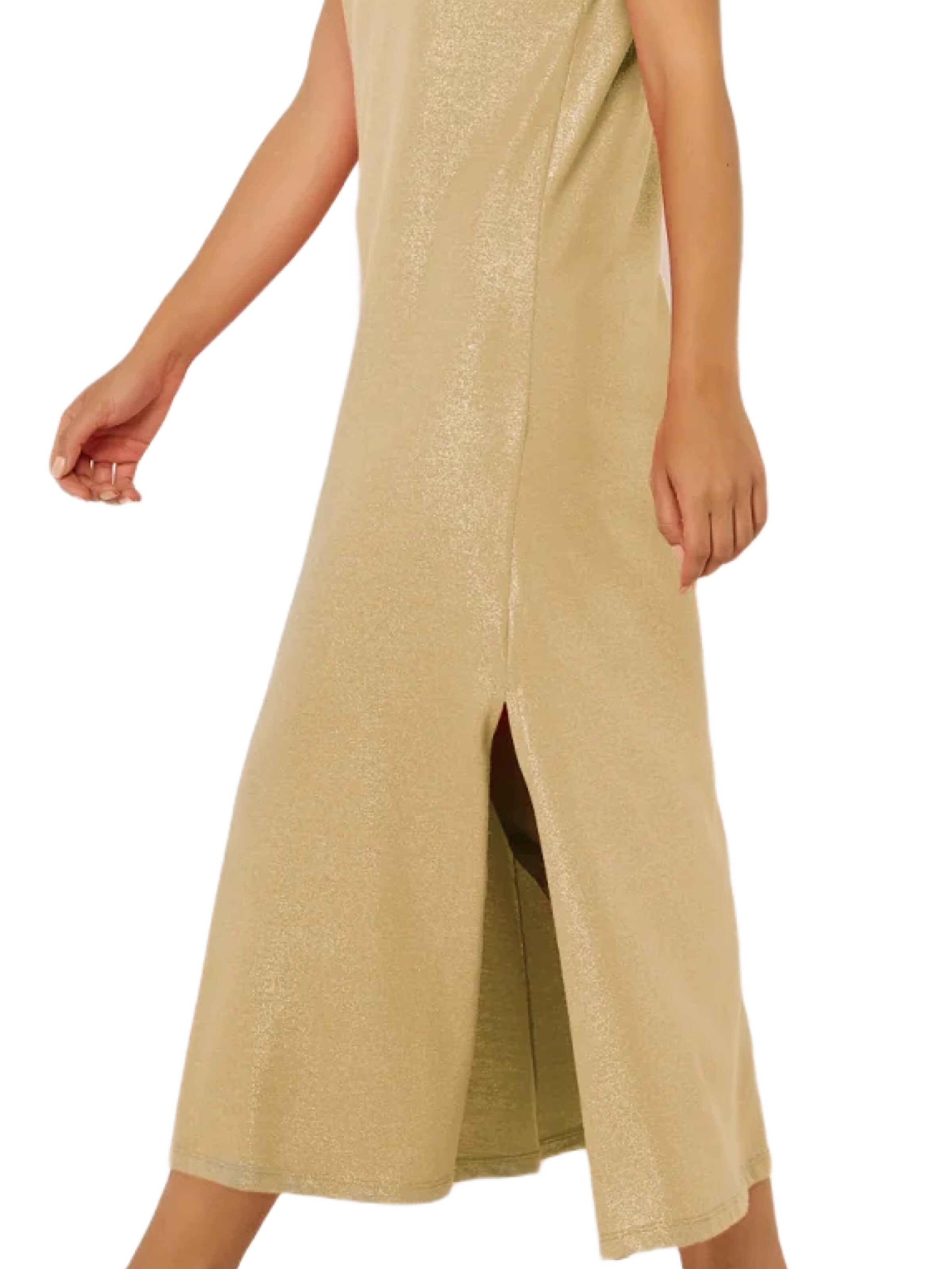 No Matter What Dress in Beige