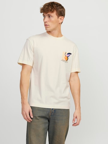 T-Shirt 'Tampa' JACK & JONES en beige