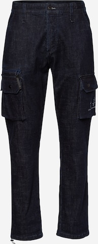 Regular Jeans cargo DENHAM en bleu : devant