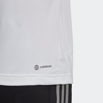 T-Shirt fonctionnel 'Colourblock' ADIDAS SPORTSWEAR en blanc