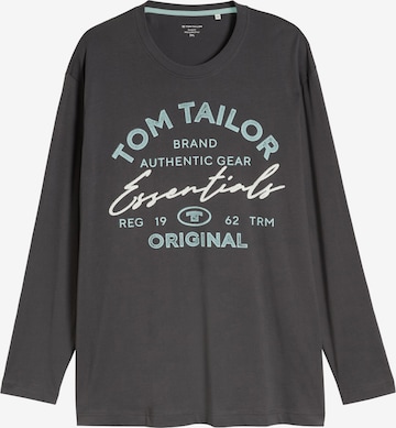 TOM TAILOR Men + Shirt in Grau: Vorderseite