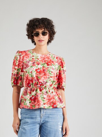 VILA Blouse 'MAJ' in Rood: voorkant