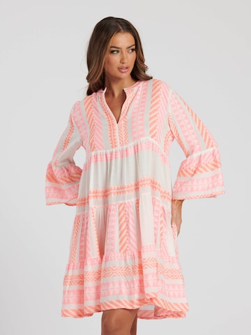 Robe South Beach en rose : devant