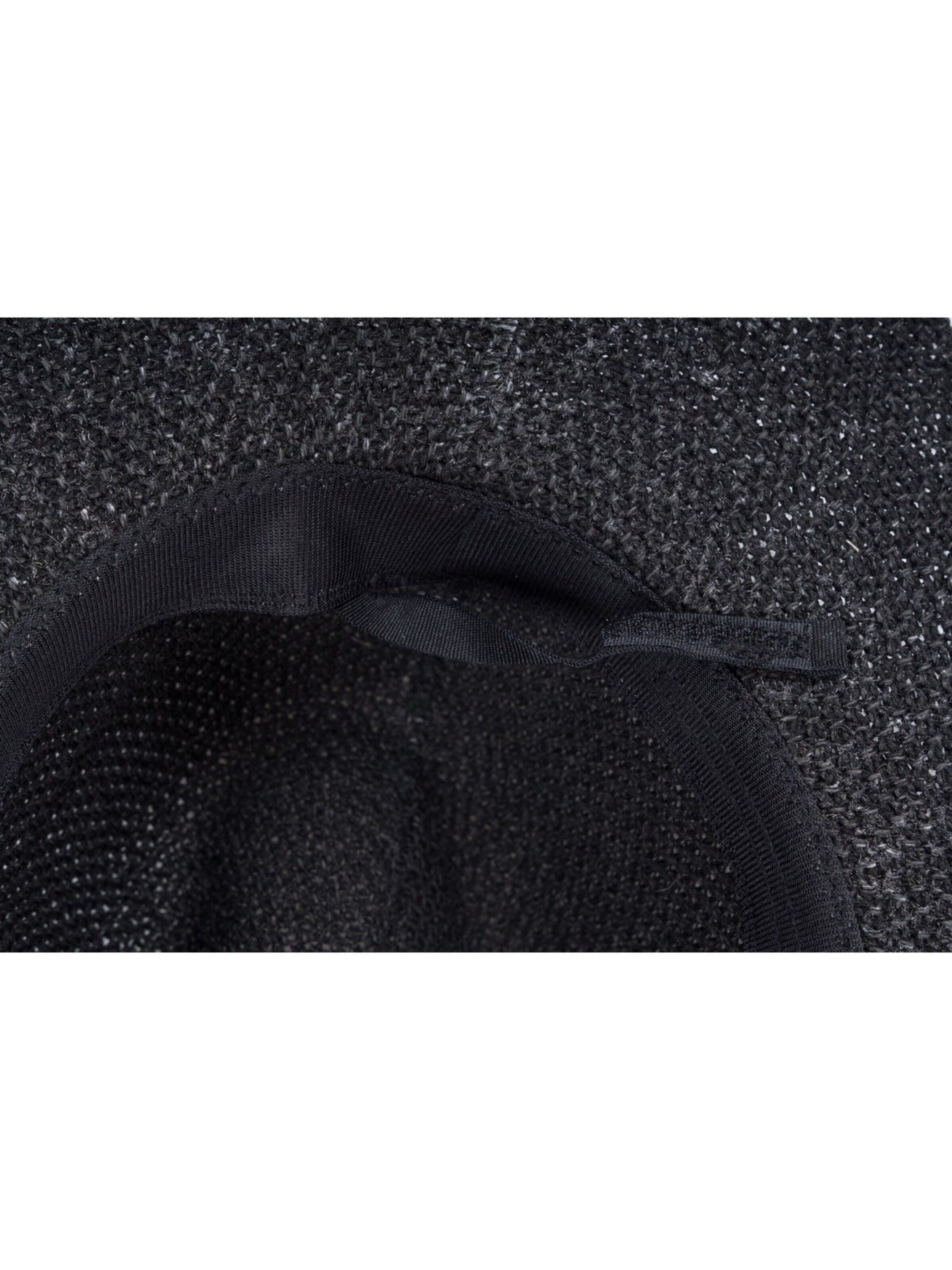 styleBREAKER Hut 'Panama Strohhut'‌ in Schwarz