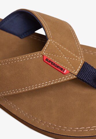 Séparateur d'orteils 'Premium' Superdry en marron